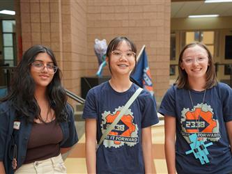 students smiling